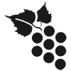 icon wine grapes